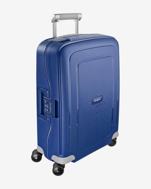Maleta Samsonite S'Cure Spinner 34L azul oscuro