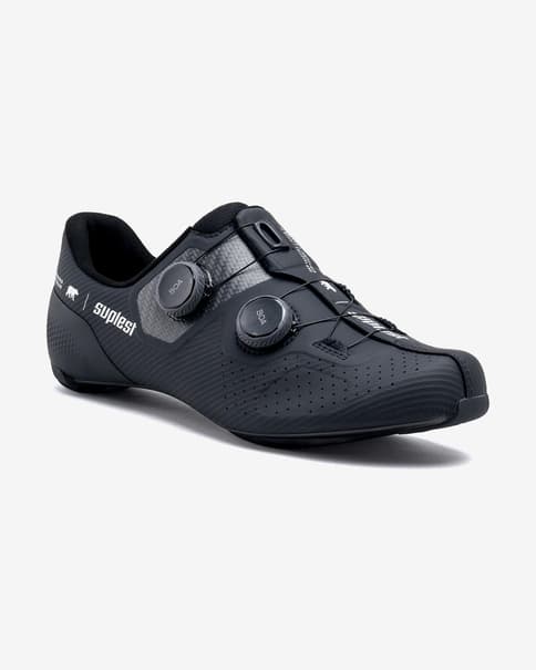 Suplest Road PRO Rennradschuhe schwarz