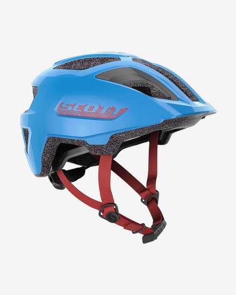 Fietshelm Scott Spunto blauw junior