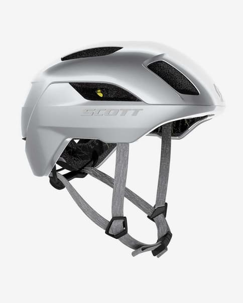 Casco Scott La Mokka Plus MIPS gris plateado