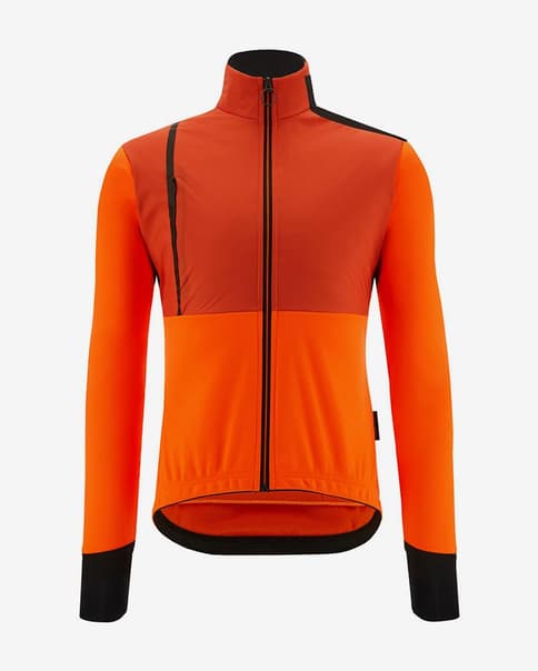 Chaqueta Santini Vega Absolute naranja fluor - Corte Slim