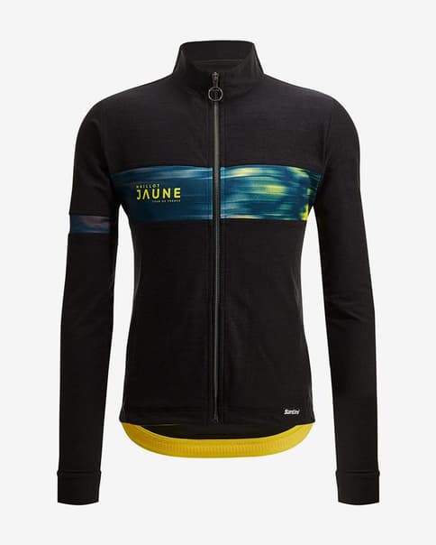 Maillot Santini Le Maillot Jaune Icon manga larga negro multicolor