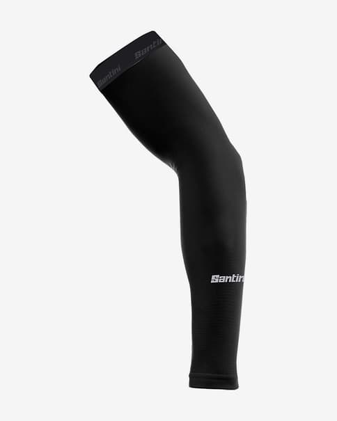 Manguitos Santini Totum negro logo blanco