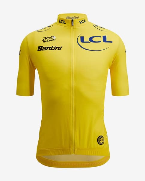 Maillot jaune Tour de France 2024 Leader Classement Général Fun Line manche courte - Coupe Classic
