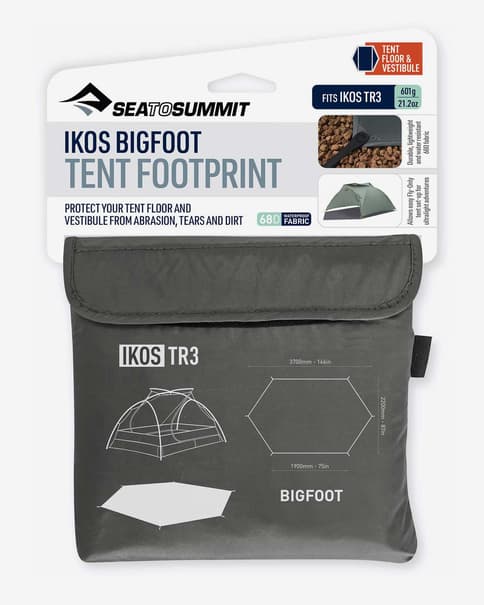 Suelo protector para tienda de campaña Sea to Summit Ikos TR3 gris