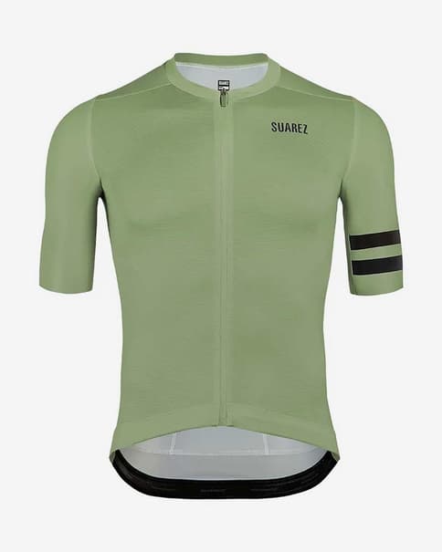 Maillot Suarez Solid 2.3 manga corta verde