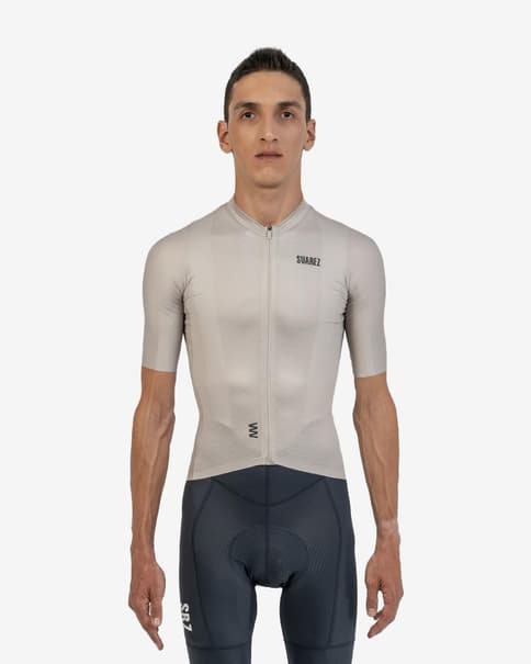 Maillot Suarez Lite 2.4 manga corta blanco