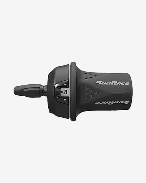 Mando de cambio derecho SunRace TSM21 Twist 8v negro
