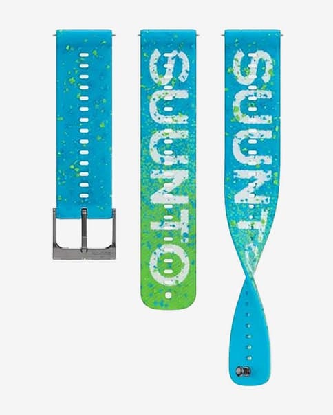Silicone rem Suunto Athletic 6 22 cm blå