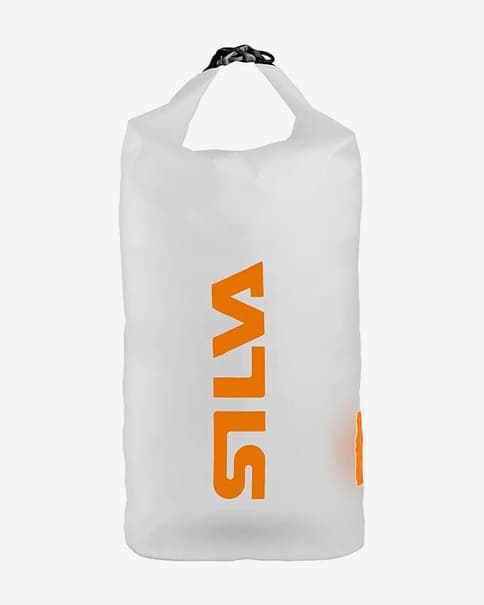 Bolsa estanca Silva Carry Dry Bag TPU 12L blanco naranja