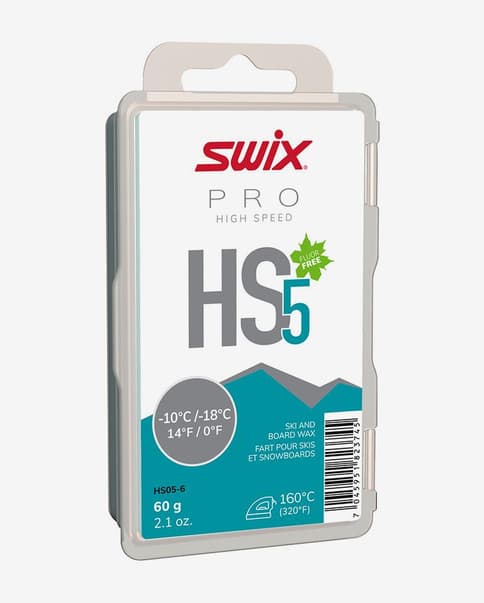 Cera en caliente Swix HS5 60 g turquesa