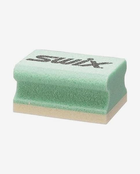 Esponja de rascado Swix T12 Synthetic Racing Cork marrón negro