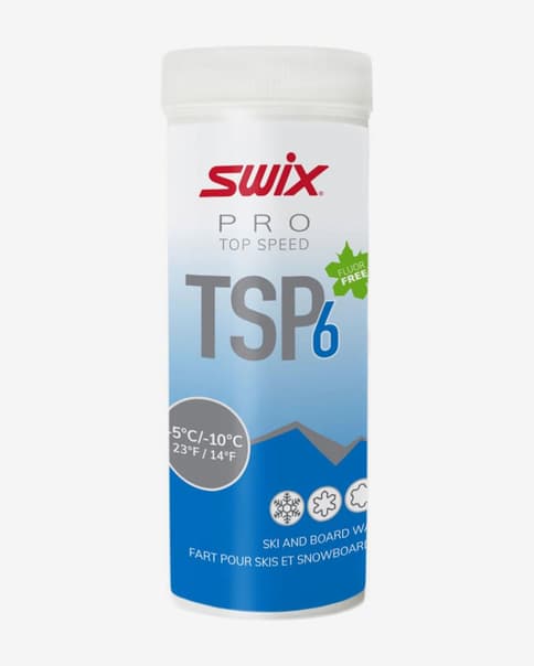 Cera en polvo Swix TSP6 Blue; 40 g