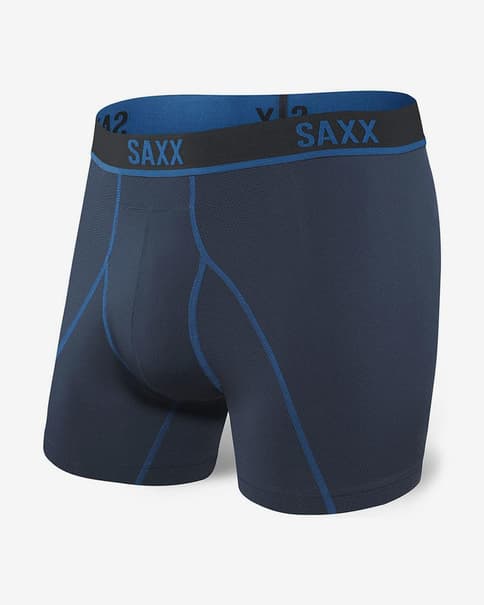 Boxer SAXX Kinetic HD Brief bande bleu noir