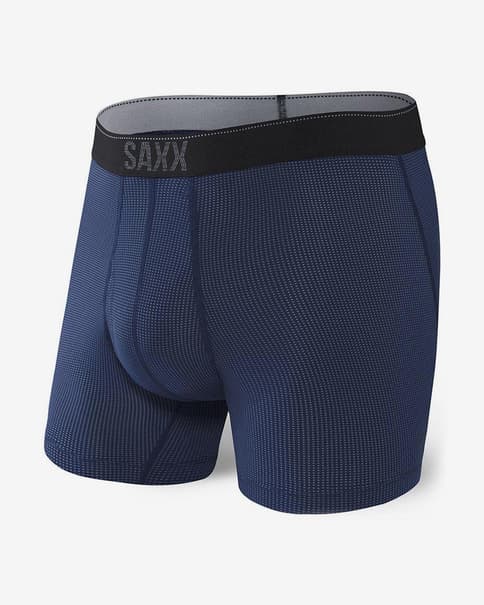Boxer SAXX Quest Brief Fly bleu marine noir