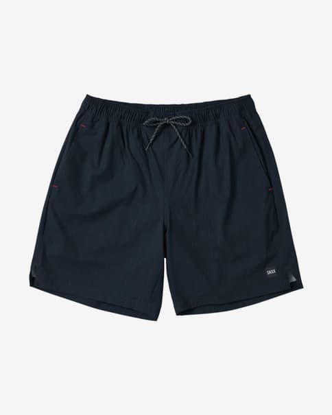Short SAXX Multi-Sport 2N1 7in Striation Slub noir