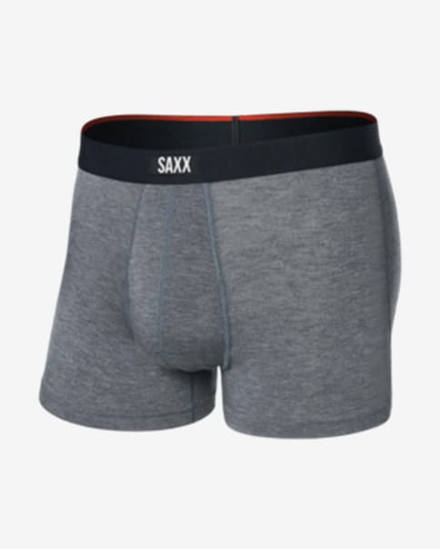 Boxer SAXX Vibe Xtra Trunk Fly grisâtre