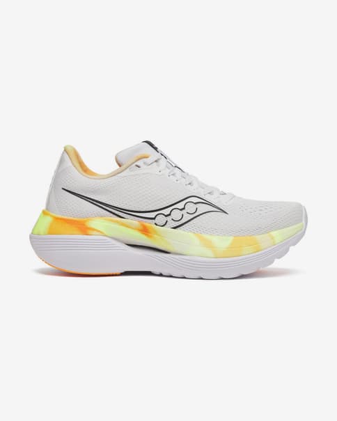 Zapatillas Saucony Endorphin Trainer blanco amarillo mujer