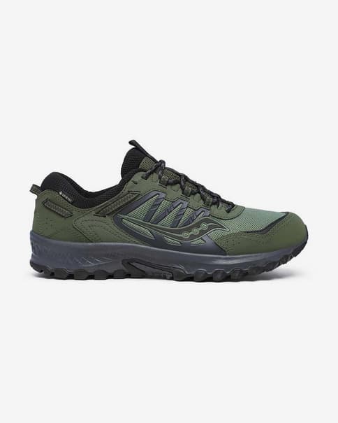 Zapatillas Saucony Originals Grid Peak GORE-TEX verde oscuro