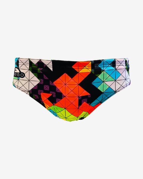 Bañador de waterpolo Turbo Flexie multicolor