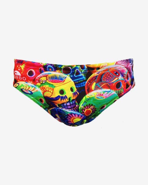 Bañador de waterpolo Turbo WP rojo verde