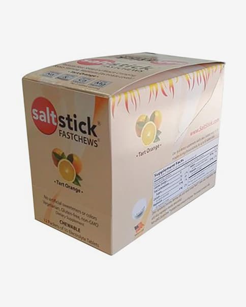 Tableta Saltstick Fastchews sabor naranja (12 x 10 unidades)