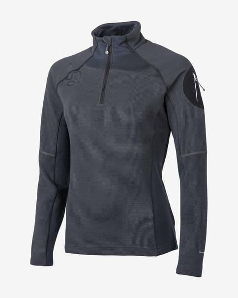 Ternua Lemika Half Zip fleece deep black Women