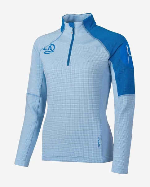 Ternua Lemika Half Zip fleece light blue Women