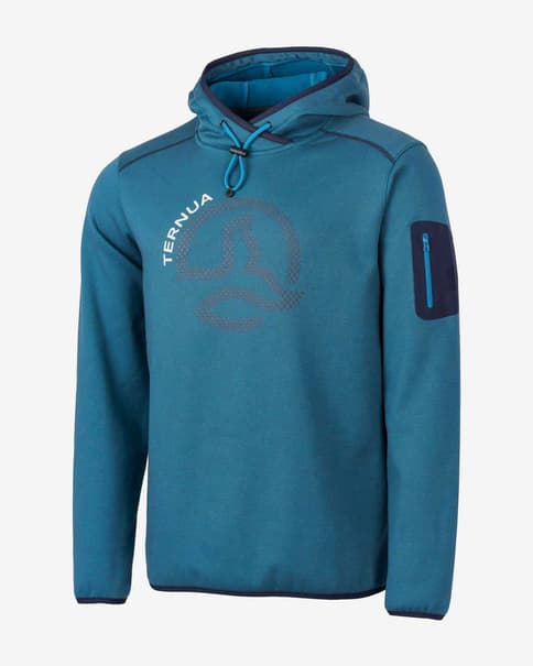 Sudadera con capucha Ternua Fox Point azul turquesa