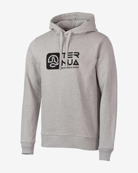 Sudadera con capucha Ternua Ailik gris claro negro