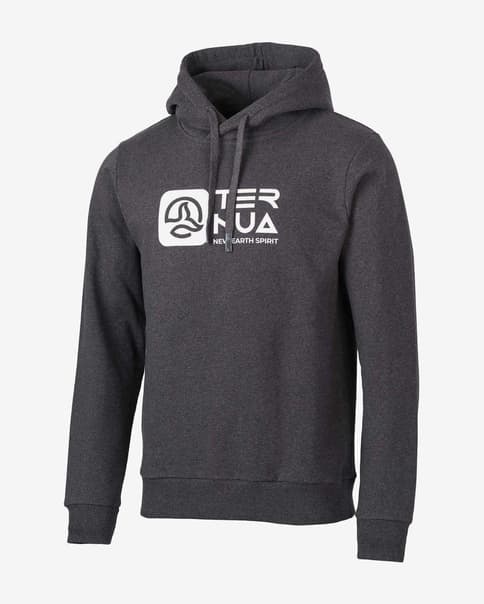 Sudadera con capucha Ternua Ailik negro puro blanco
