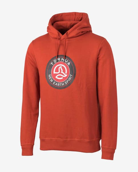 Sudadera con capucha Ternua Port Anne rojo intenso