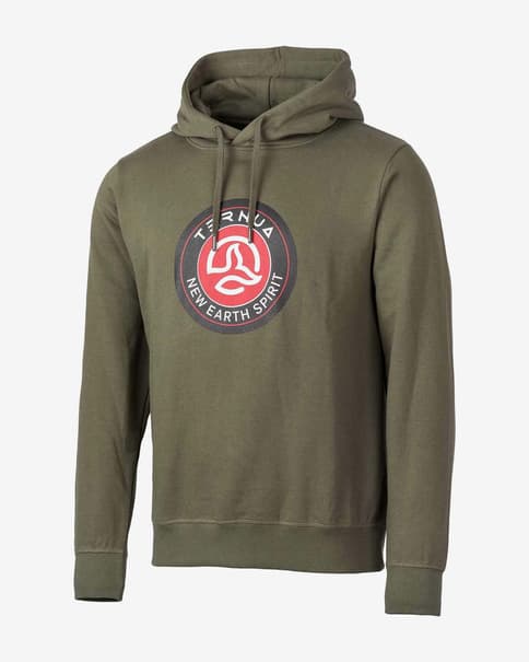 Sudadera con capucha Ternua Port Anne verde oliva