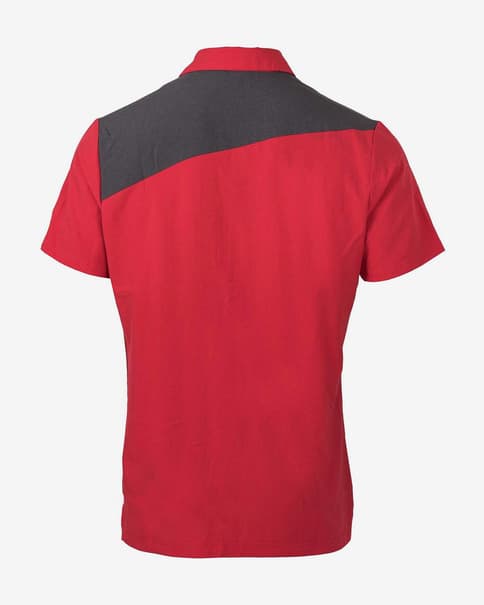 Camisa Ternua Kotni manga corta rojo tomate