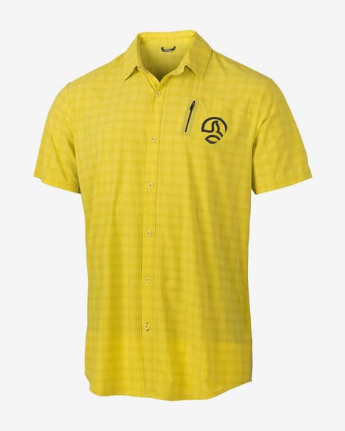 Camisa Ternua Athym manga corta amarillo plátano