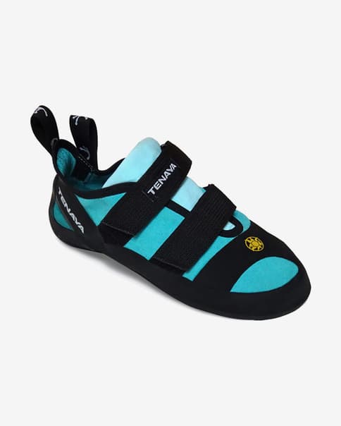 Pies de gato Tenaya Ra negro azul mujer