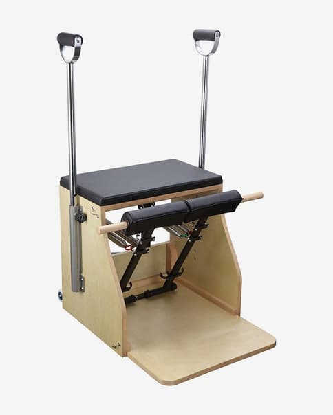 Silla de pilates Elina Pilates Combo Chair madera negro