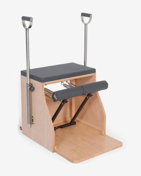 Silla de pilates Elina Pilates Combo Chair Elite gris marrón