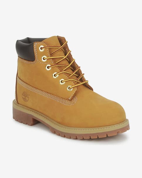 Botas Timberland 6in Premium Waterproof marrón claro infantil