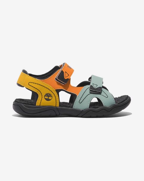 Sandalias Timberland Adventure Seeker Strap naranja amarillo azul infantil