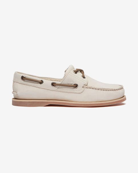 Zapatos Timberland Classic Boat blanco natural