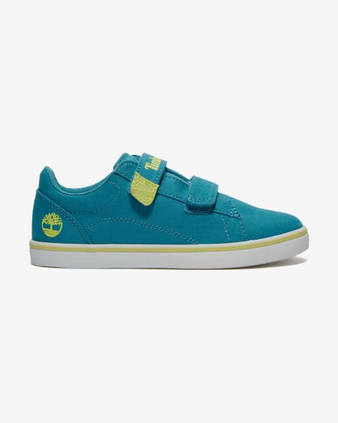 Zapatillas Timberland Stone Jump Low Hook & Loop azul turquesa infantil
