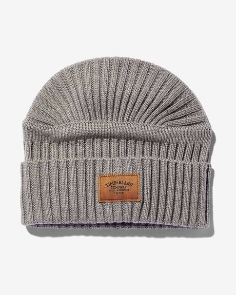 Gorro Timberland Ribbed gris