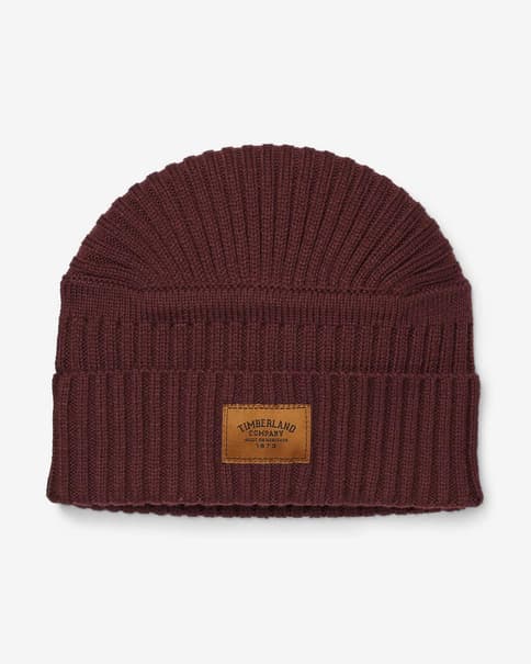 Gorro Timberland Ribbed lila
