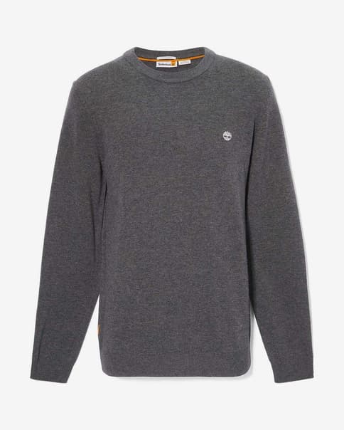 Jersey Timberland Cohas Brook Merino Crew gris oscuro
