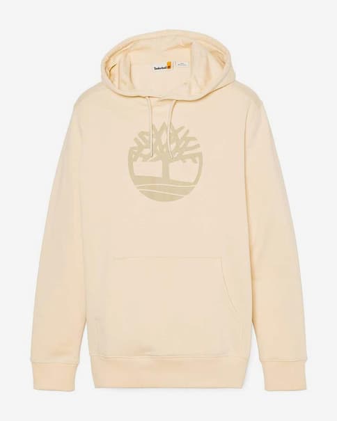 Sudadera con capucha Timberland Core Logo rosa claro