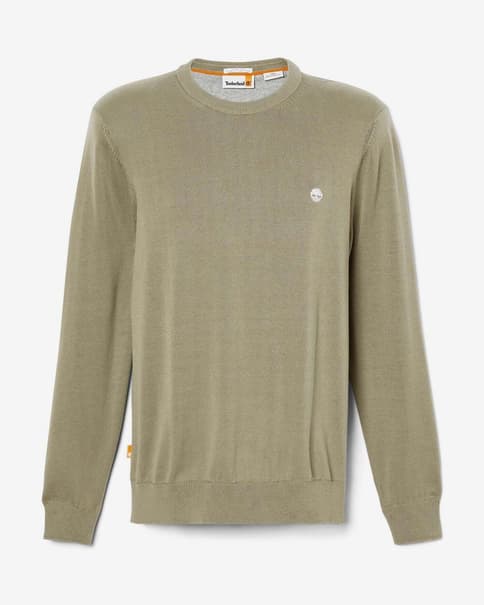 Sudadera Timberland Williams River Crew beige verdoso