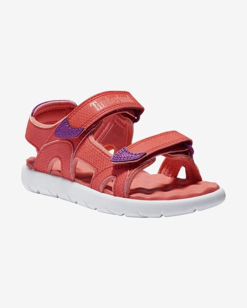 Sandalias Timberland Perkins Row 2-Strap rosa morado bebé