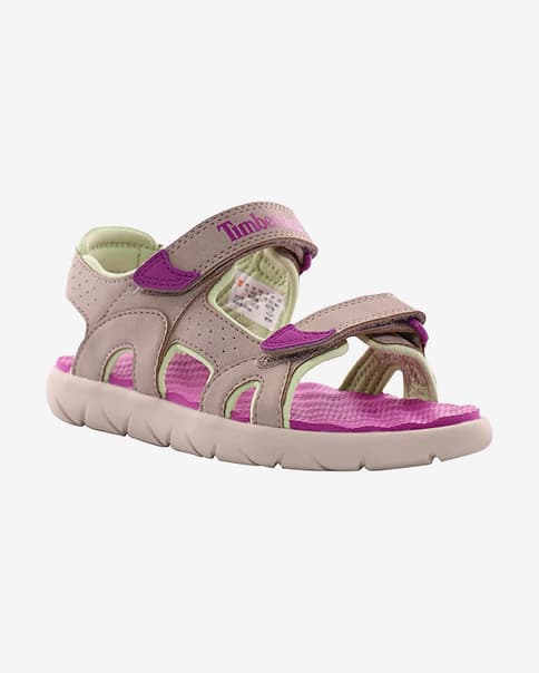 Sandalias Timberland Perkins Row 2-Strap fucsia beige bebé