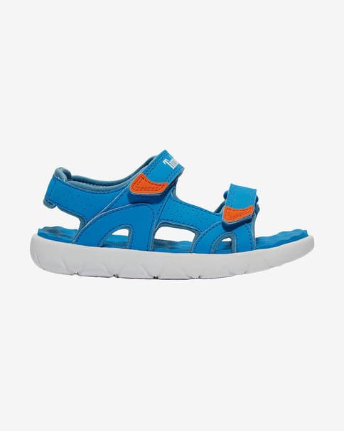 Sandalias Timberland Perkins Row Backstrap azul naranja bebé